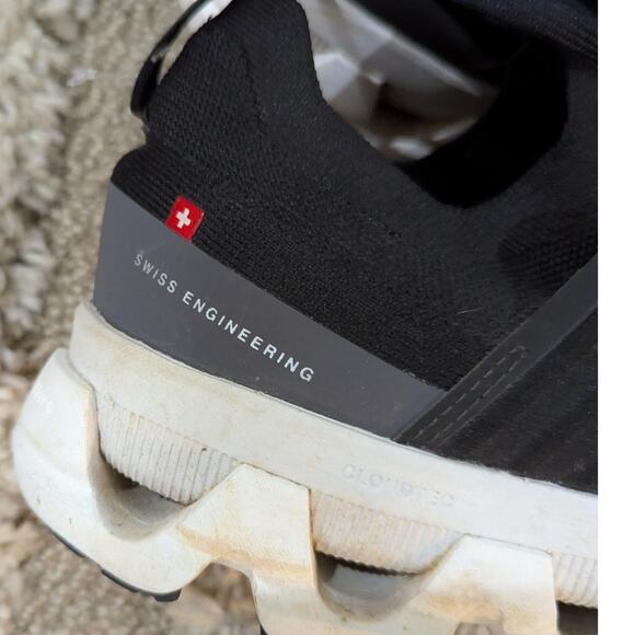 On Cloudswift 3 Men's W Size 10.5 black & white Running Shoes - Picture 5 of 13